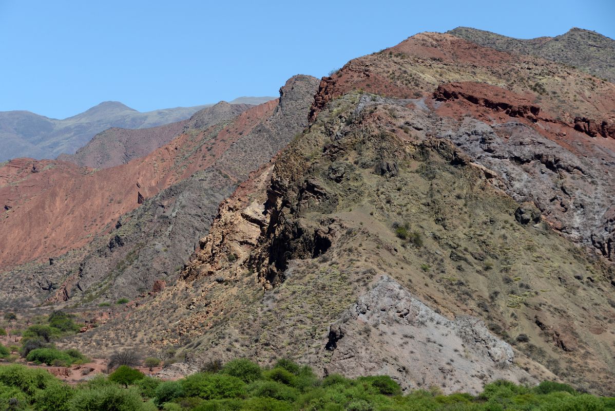 11 Colourful Hills In Quebrada de Cafayate South Of Salta